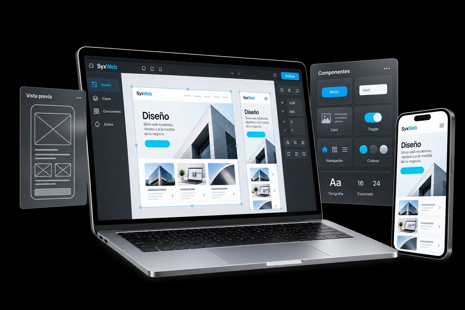 Diseño UI/UX profesional